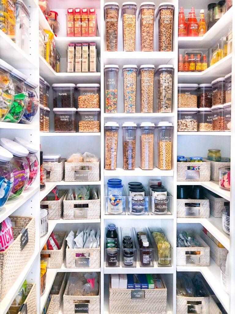 organized pantry option